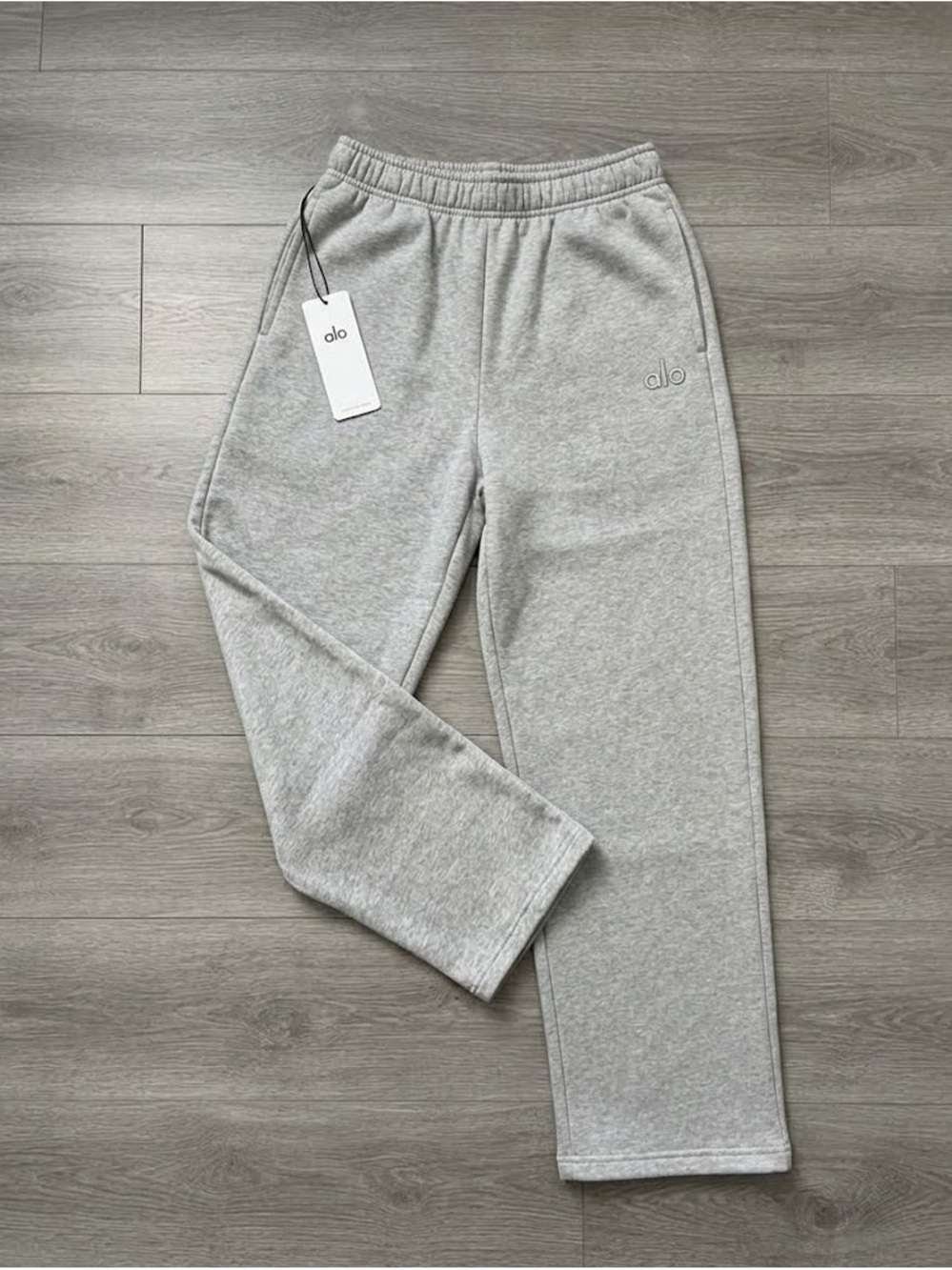 ALO Women Light Gray Jogger Sweatpants